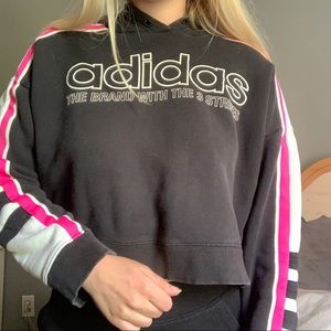 Adidas Cropped Hoodie